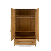 Tutti Bambini Halle Wardrobe - Golden Oak / Sage