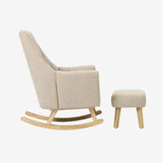Tutti Bambini Jonah Rocking Chair & Foot Stool Set - Stone