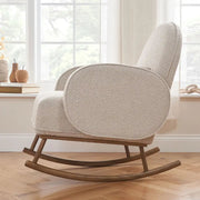 Tutti Bambini Micah Rocking Chair & Footstool - Biscuit