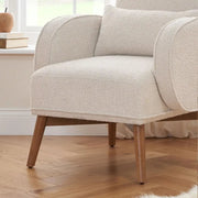 Tutti Bambini Micah Rocking Chair & Footstool - Fresh Cream