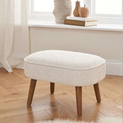 Tutti Bambini Micah Rocking Chair & Footstool - Fresh Cream