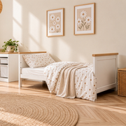 Tutti Bambini Misha Cot Bed White/Golden Oak