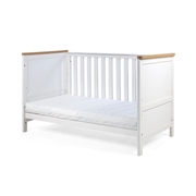 Tutti Bambini Misha Cot Bed White/Golden Oak