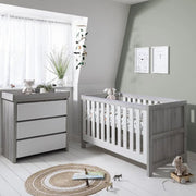 Tutti Bambini Modena Room Set - White/Grey Ash