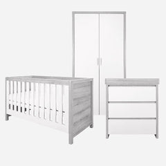 Tutti Bambini Modena Room Set - White/Grey Ash