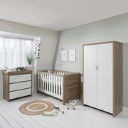 Tutti Bambini Modena Room Set - White/Oak