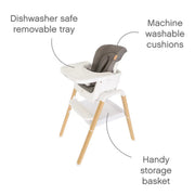 Tutti Bambini Nova Evolutionary Highchair - Black