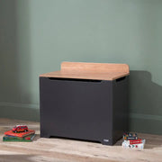 Tutti Bambini Rio Toy Box - Slate Grey/Oak