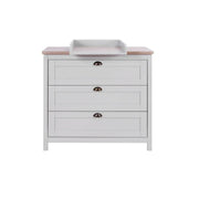 Tutti Bambini Verona 2 Piece Room Set - Dove Grey/Oak