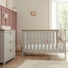 Tutti Bambini Verona 2 Piece Room Set - Dove Grey/Oak