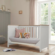 Tutti Bambini Verona 2 Piece Room Set - White/Oak