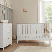 Tutti Bambini Verona 2 Piece Room Set - White/Oak