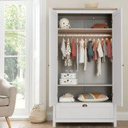 Tutti Bambini Verona 3 Piece Room Set - White/Oak