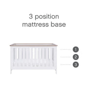 Tutti Bambini Verona 3 Piece Room Set - White/Oak
