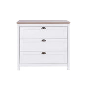 Tutti Bambini Verona 3 Piece Room Set - White/Oak