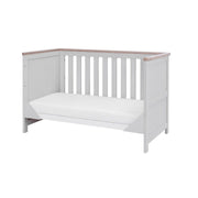 Tutti Bambini Verona 3pc Room Set with Pocket Sprung Mattress - Dove Grey/Oak