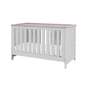 Tutti Bambini Verona 3pc Room Set with Pocket Sprung Mattress - Dove Grey/Oak
