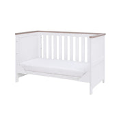 Tutti Bambini Verona 3pc Room Set with Pocket Sprung Mattress - White/Oak