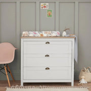 Tutti Bambini Verona 3pc Room Set with Pocket Sprung Mattress - White/Oak