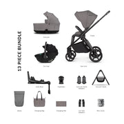 Venicci Claro 2 - 4in1 Plus Tiago Bundle - Fog