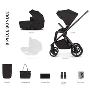 Venicci Claro 2 In 1 Bundle - Noir