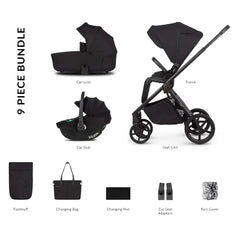 Venicci Claro 3 In 1 Travel System Bundle - Noir