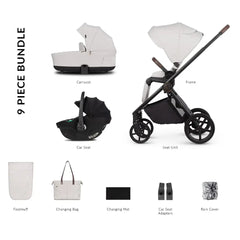 Venicci Claro 3 In 1 Travel System Bundle - Vanilla