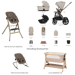 Venicci Family Starter Bundle - Pebble