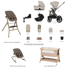 Venicci Family Starter Bundle - Pebble