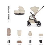 Venicci Tila 2 in 1 Essential Bundle - Sabbia