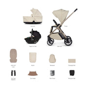 Venicci Tila 3 in 1 Comfort Bundle - Sabbia