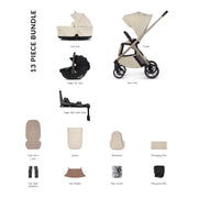 Venicci Tila 4 in 1 Luxury Bundle - Sabbia