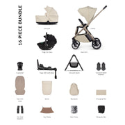 Venicci Tila 4 in 1 Plus Ultimate Bundle - Sabbia
