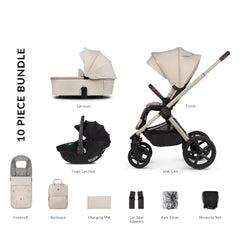 Venicci Upline 2 3 In 1 Bundle - Stone Beige