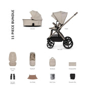 Venicci Upline 3 - 2in1 Bundle - Pebble