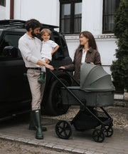 Venicci Upline 3 Hunter 4in1 plus Bundle with Beige Tiago 2 Car Seat - Dark Olive