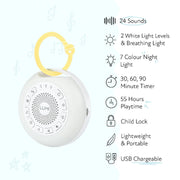 Zello Portable White Noise Machine Pro Max