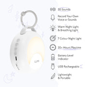 Zello YourVoice Portable White Noise Machine