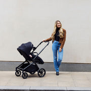 Ickle Bubba Altima 9 Piece Pram - Black