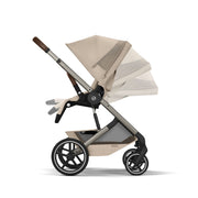 Cybex Balios S Lux Taupe Pushchair & Carrycot - Almond Beige