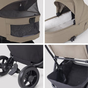 Silver Cross Nia Travel System with Accessories - Champagne