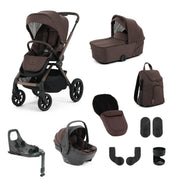 Oyster Vee Travel System Bundle - Chocolate