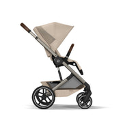 Cybex Balios S Lux Taupe Pushchair & Carrycot - Almond Beige