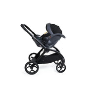 iCandy Core 2 Pushchair and Carrycot Complete 360 Car Seat Bundle - Black