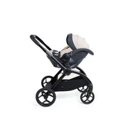 iCandy Core 2 Pushchair and Carrycot Complete 360 Car Seat Bundle - Sandstone