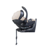 iCandy Core 2 Pushchair and Carrycot Complete 360 Car Seat Bundle - Sandstone