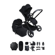 iCandy Core 2 Pushchair and Carrycot Complete Bundle - Black