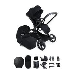 iCandy Core 2 Pushchair and Carrycot Complete Bundle - Black