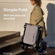 iCandy Core 2 Pushchair and Carrycot Complete Bundle - Storm Grey