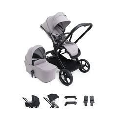 iCandy Core 2 Pushchair and Carrycot - Storm Grey